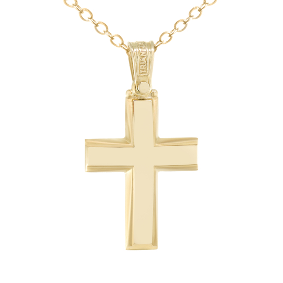 Σταυρός Βάπτισης Ανδρικός Τριάντος