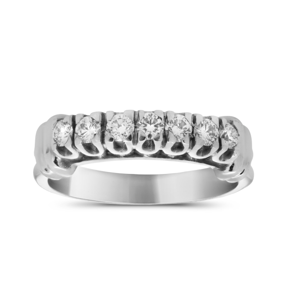 Μισόβερο Δαχτυλίδι Με Brilliant