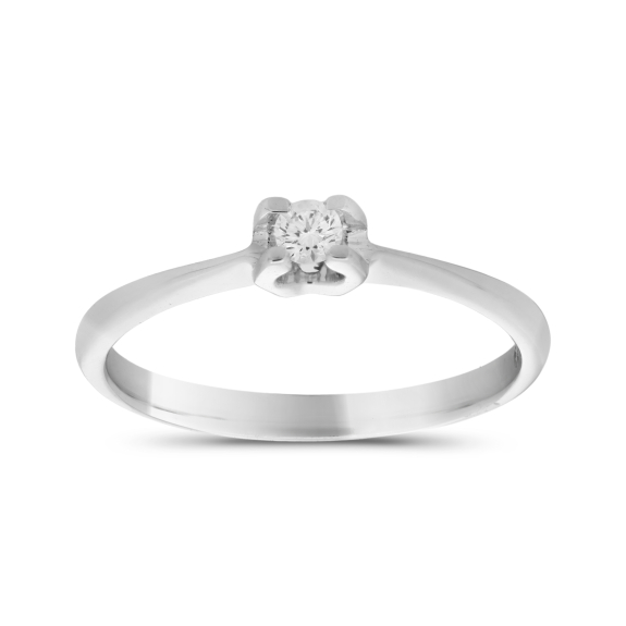 Μονόπετρο Δαχτυλίδι Με Brilliant