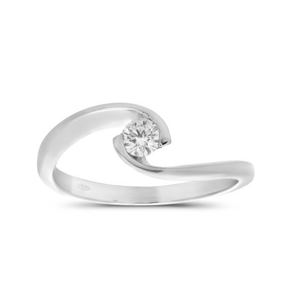 Μονόπετρο Δαχτυλίδι Με Brilliant