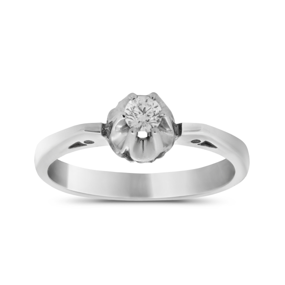 Μονόπετρο Δαχτυλίδι Με Brilliant