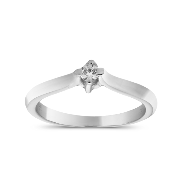 Μονόπετρο Δαχτυλίδι Με Brilliant