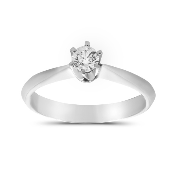 Μονόπετρο Δαχτυλίδι Με Brilliant