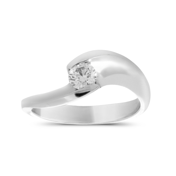 Μονόπετρο Δαχτυλίδι Με Brilliant