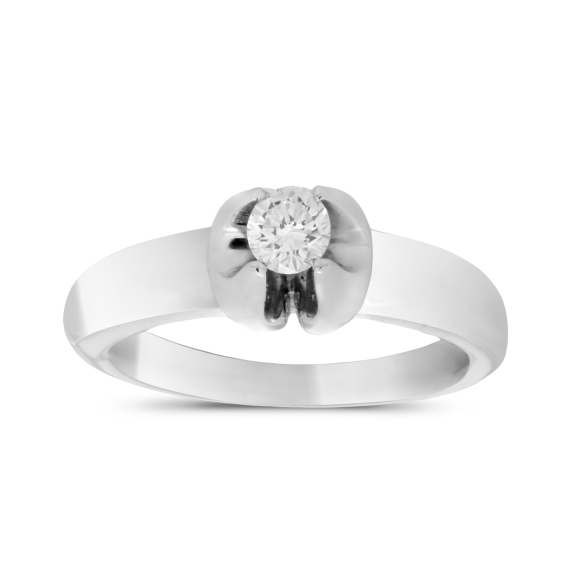 Μονόπετρο Δαχτυλίδι Με Brilliant