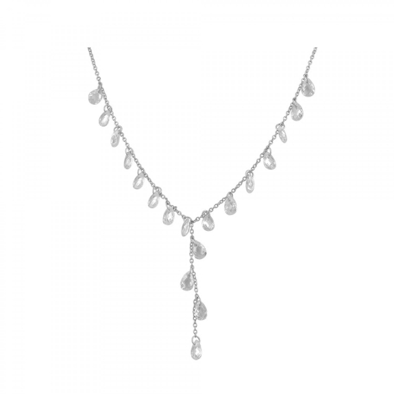 Κολιέ Γραβάτα από Ασήμι 925