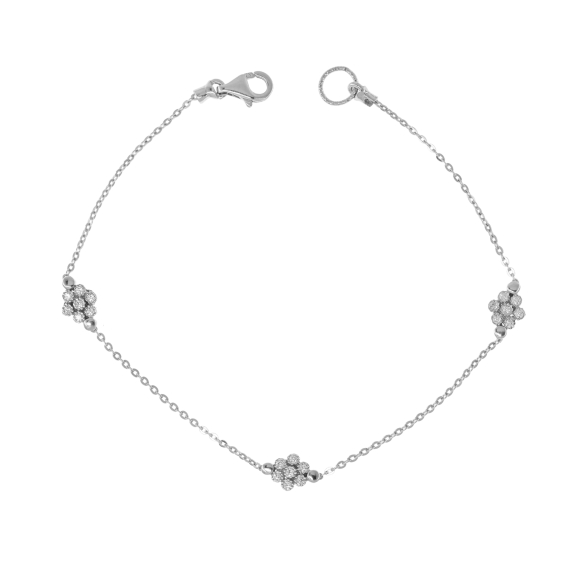 Βραχιόλι Με Λουλουδάκια