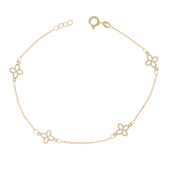 Βραχιόλι Με Λουλουδάκια