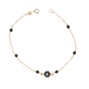 Βραχιόλι Με Μάτι Και Χάντρες