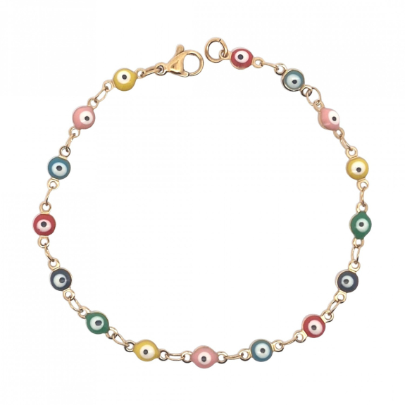 Βραχιόλι Με Χρωματιστά Μάτια