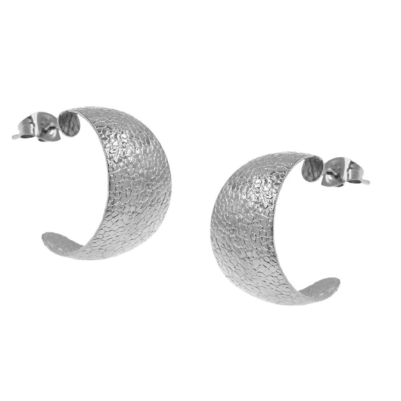 Σκουλαρίκια Ατσάλινα