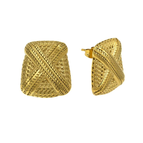 Σκουλαρίκια Ατσάλινα