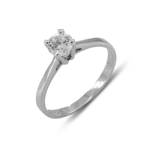 Μονόπετρο Δαχτυλίδι