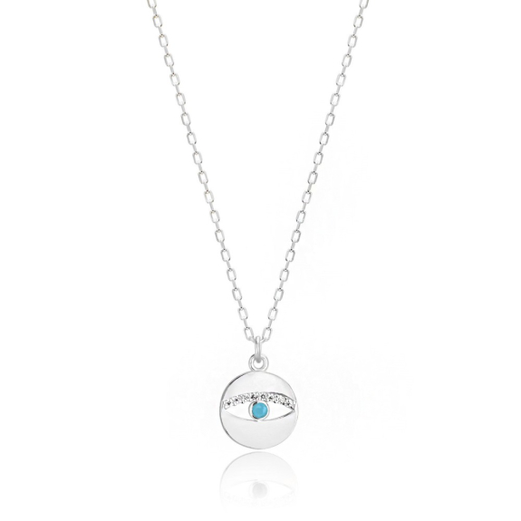 Κολιέ Με Μάτι Γαλάζιο
