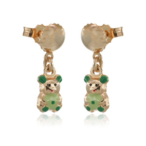 Σκουλαρίκια Κρεμαστά Αρκουδάκια