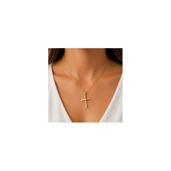 Βαπτιστικός Σταυρός Γυναικείος