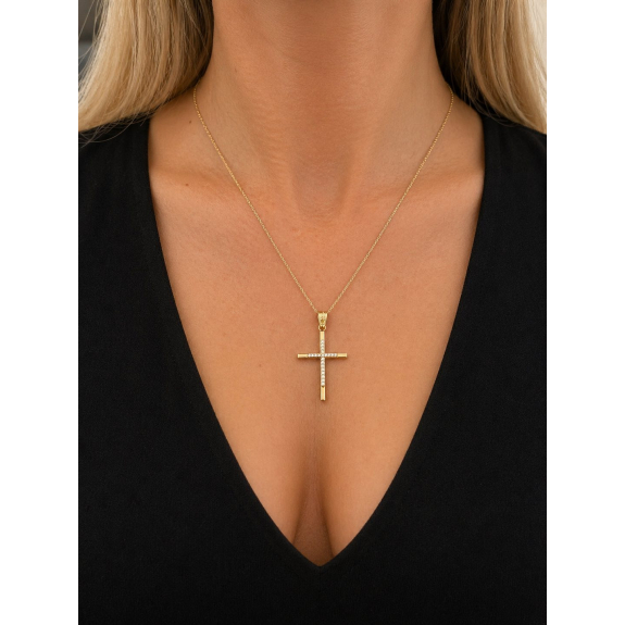 Βαπτιστικός Σταυρός Γυναικείος