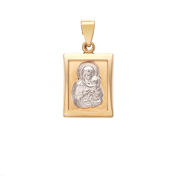 Παναγίτσα Κ14 Διπλής Όψης Με Κωνσταντινάτο