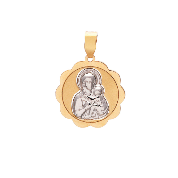 Φυλαχτό Παναγίτσα Με Σχέδιο