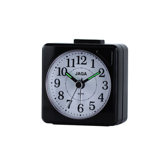Ξυπνητήρι μπαταρίας Jaga Μαύρο A907 Αθόρυβο