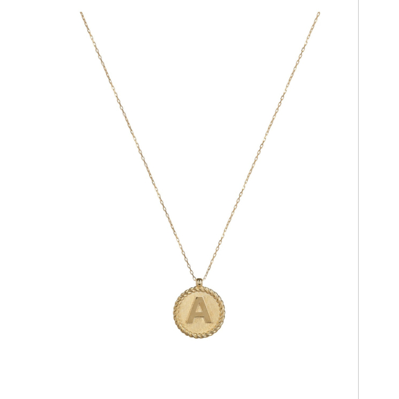 Μονόγραμμα Σε Κολιέ Με Σχέδιο